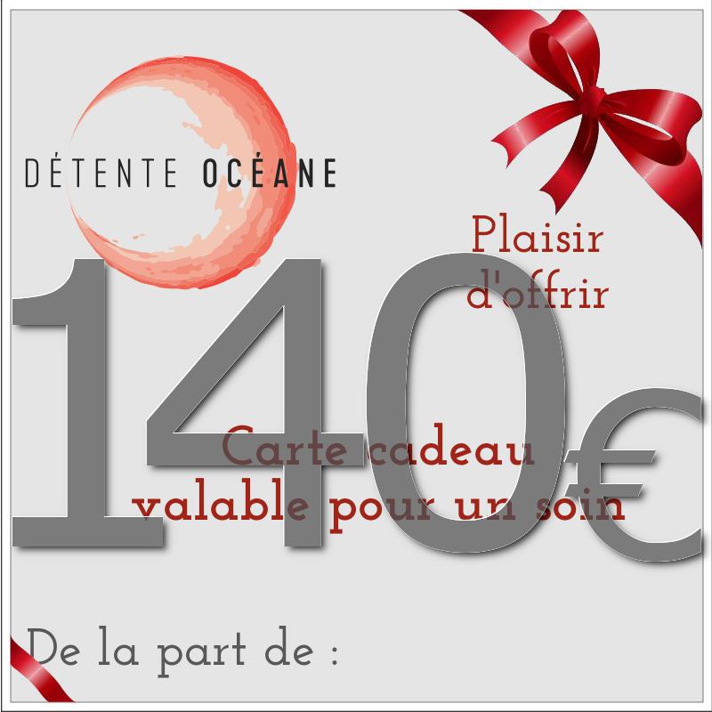 Detente oceane carte cadeau 140 euros