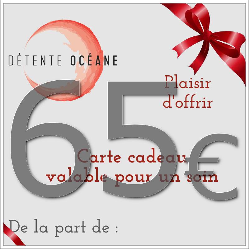 Detente oceane carte cadeau 65 euros